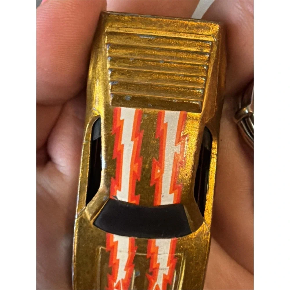 HOT WHEELS 1969 ~ Ultra Hots Gold AMX/2 ~ Vintage ~ Redliner ~ Diecast Car